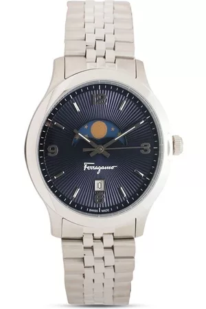 Salvatore Ferragamo Heren Horloges - Duo Moon Phase 40mm