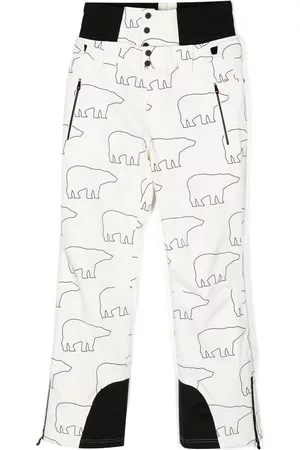 Perfect Moment Meisjes Skipakken - Polar bear panelled ski trousers
