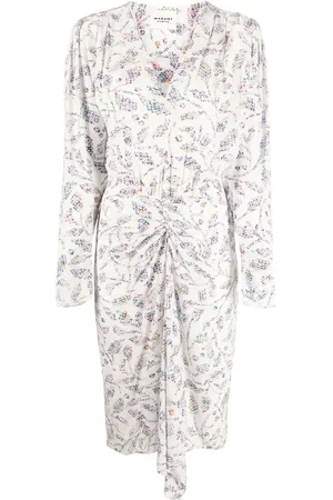 Isabel Marant Danalia wrap midi dress