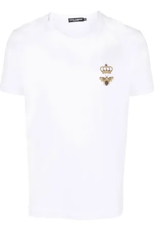 Dolce & Gabbana Embroidered cotton T