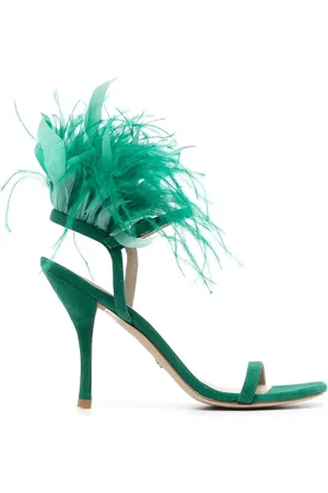 Stuart Weitzman Plume 100mm feather