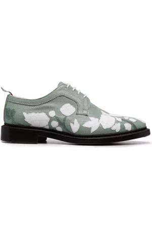 Thom Browne Dames Veterschoenen - Floral appliqué derby shoes
