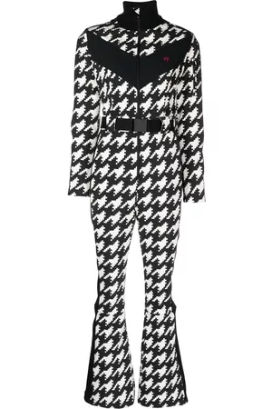 Perfect Moment Ryder houndstooth-pattern ski suit