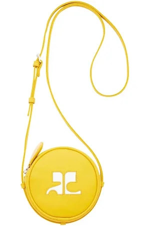 Courrèges Reedition Circle leather bag
