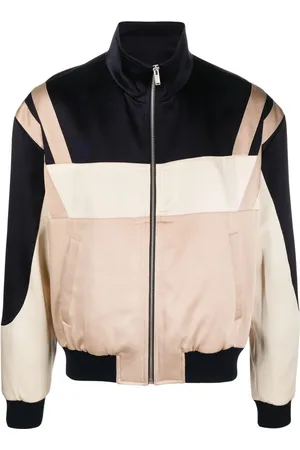 Saint Laurent Panelled zip