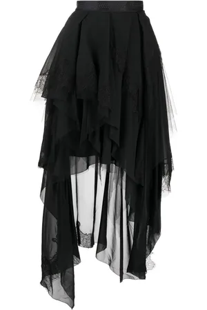 SHIATZY CHEN Genisis asymmetric tulle