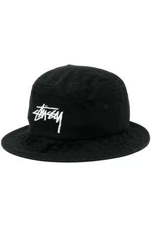 STUSSY Logo-print bowler hat