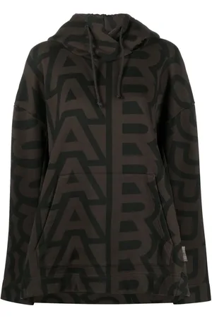 Marc Jacobs Monogram Oversized drawstring hoodie