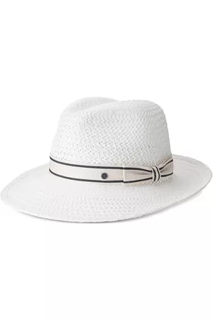 Le Mont St Michel Dames Hoeden - Eric wide-brim straw hat