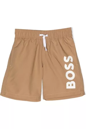 HUGO BOSS Shorts - Logo-print swimming trunks