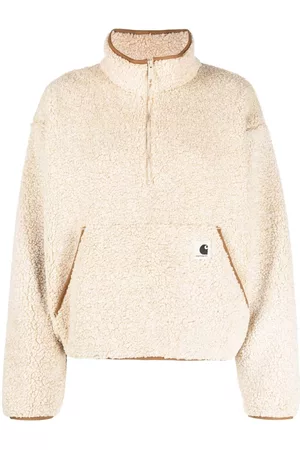 Carhartt Dames Gebreide truien - Ella high neck logo-patch jumper