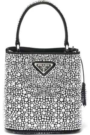 Prada Small Panier crystal