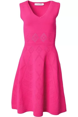Carolina Herrera Pointelle-knit mini dress