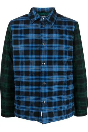Woolrich Panelled check