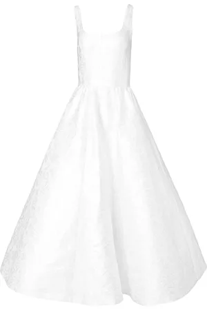 Carolina Herrera Dames Geprinte jurken - Patterned-jacquard midi-dress