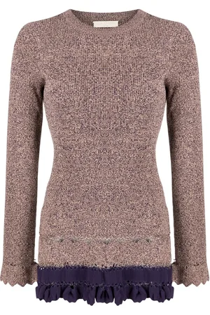 ULLA JOHNSON Ribbed ruffle