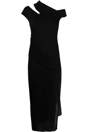 Helmut Lang Asymmetric jersey midi