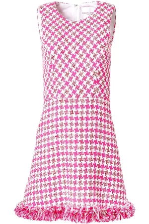 Carolina Herrera Dames Mouwloze jurken - Sleeveless tweed minidress