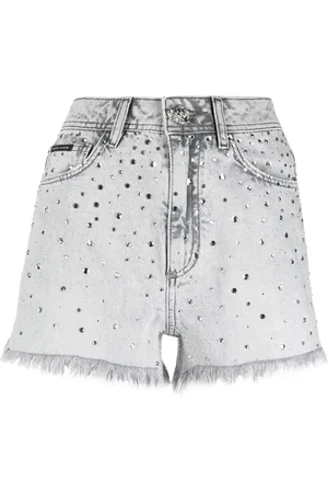 Philipp Plein Frayed crystal