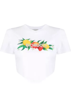 Fiorucci Dames Korte mouw - Logo-print short-sleeve T-shirt