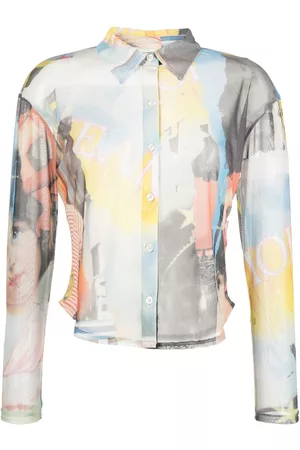Fiorucci Graphic-print button-up shirt