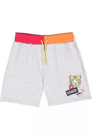 Kenzo Kids Meisjes Shorts - Graphic-print track shorts