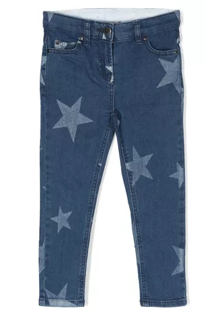 Stella McCartney Slim - Star-print slim-fit jeans