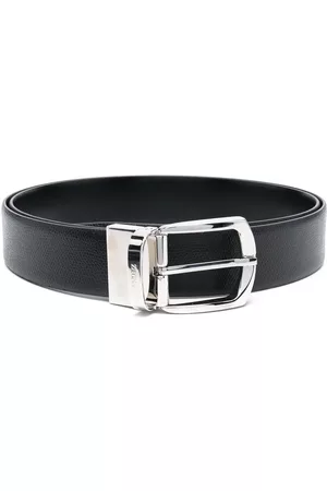Z Zegna Heren Riemen - Reversible leather 35mm belt