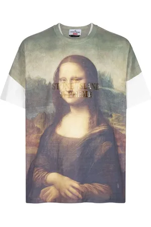 Supreme X Stone Island graphic