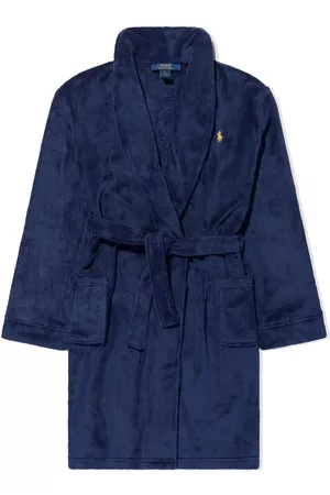 Ralph Lauren Ondermode - Logo-embroidered robe