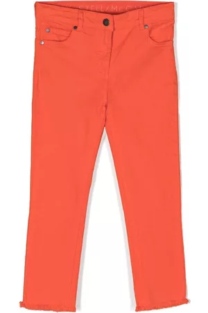 Stella McCartney Kids Mid-rise straight-leg jeans
