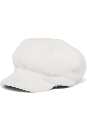 Prada Shearling newsboy cap