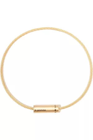 Le Gramme Heren Armbanden - 18kt yellow Cable 11g bracelet