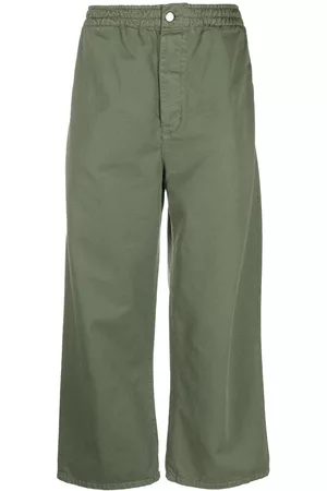 SOCIÉTÉ ANONYME Kobe elasticated waistband wide-leg trousers