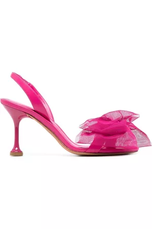 ALEXANDRE BIRMAN Bow-detail 90mm mules