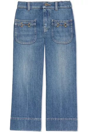 Gucci Horsebit-detail denim jeans
