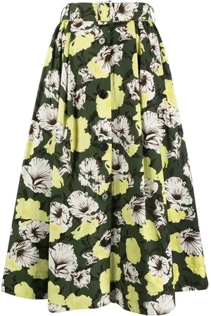 Msgm Hibiscus Camouflage