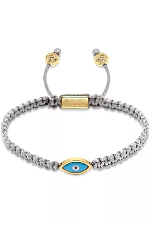 Nialaya Heren Armbanden - Evil Eye woven bracelet