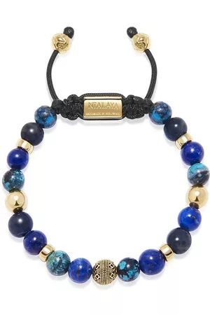 Nialaya Heren Armbanden - Beaded gemstone bracelet