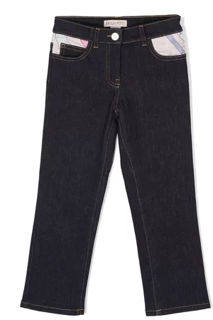 PUCCI Junior Slim - Mid-rise slim-cut jeans