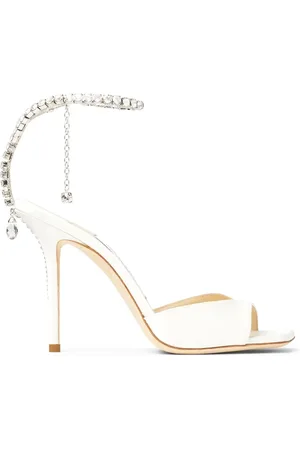Jimmy Choo Saeda 100mm crystal