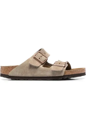 Birkenstock Arizona suede slip