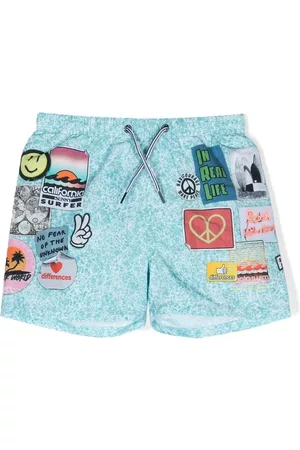 Molo Niko printed swim shorts