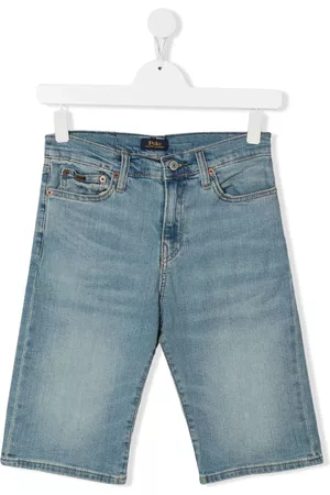 Ralph Lauren Logo patch denim shorts