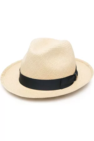 Borsalino Straw ribbon hat