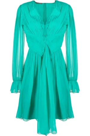 Alberta Ferretti Pleated long