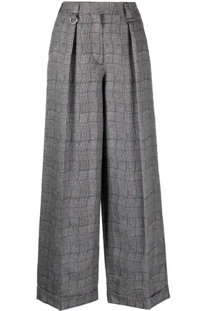 Kenzo Wavy Check wide