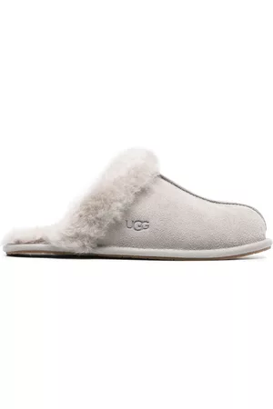 UGG Dames Slippers - Scuffette II fur-trimmed slippers
