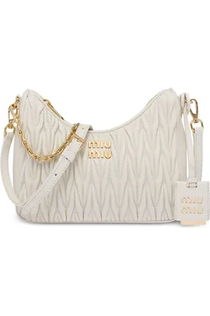 Miu Miu Matelass?? nappa leather shoulder bag