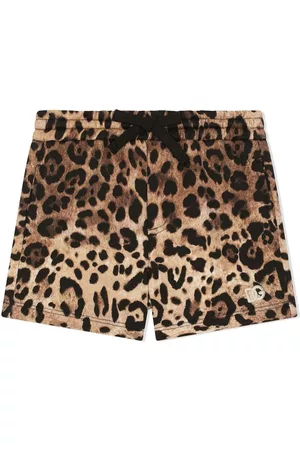 Dolce & Gabbana Leopard-print shorts